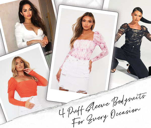 4 Puff Sleeve Bodysuits For Every Occasion