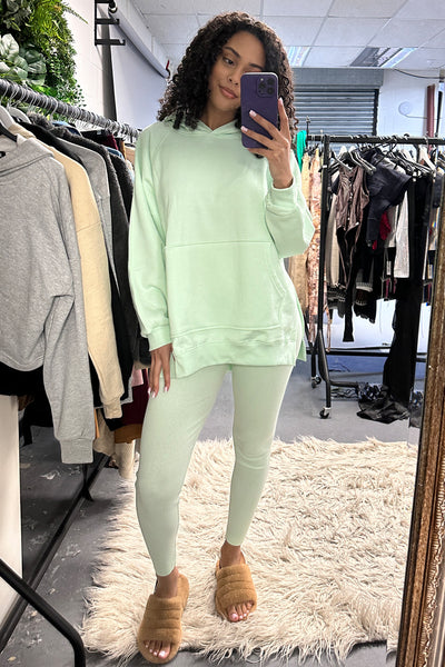 Beige Loose Fit Co-Ord Set Hoodie