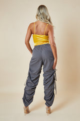 Yellow Corset Detail Top - Magnolia