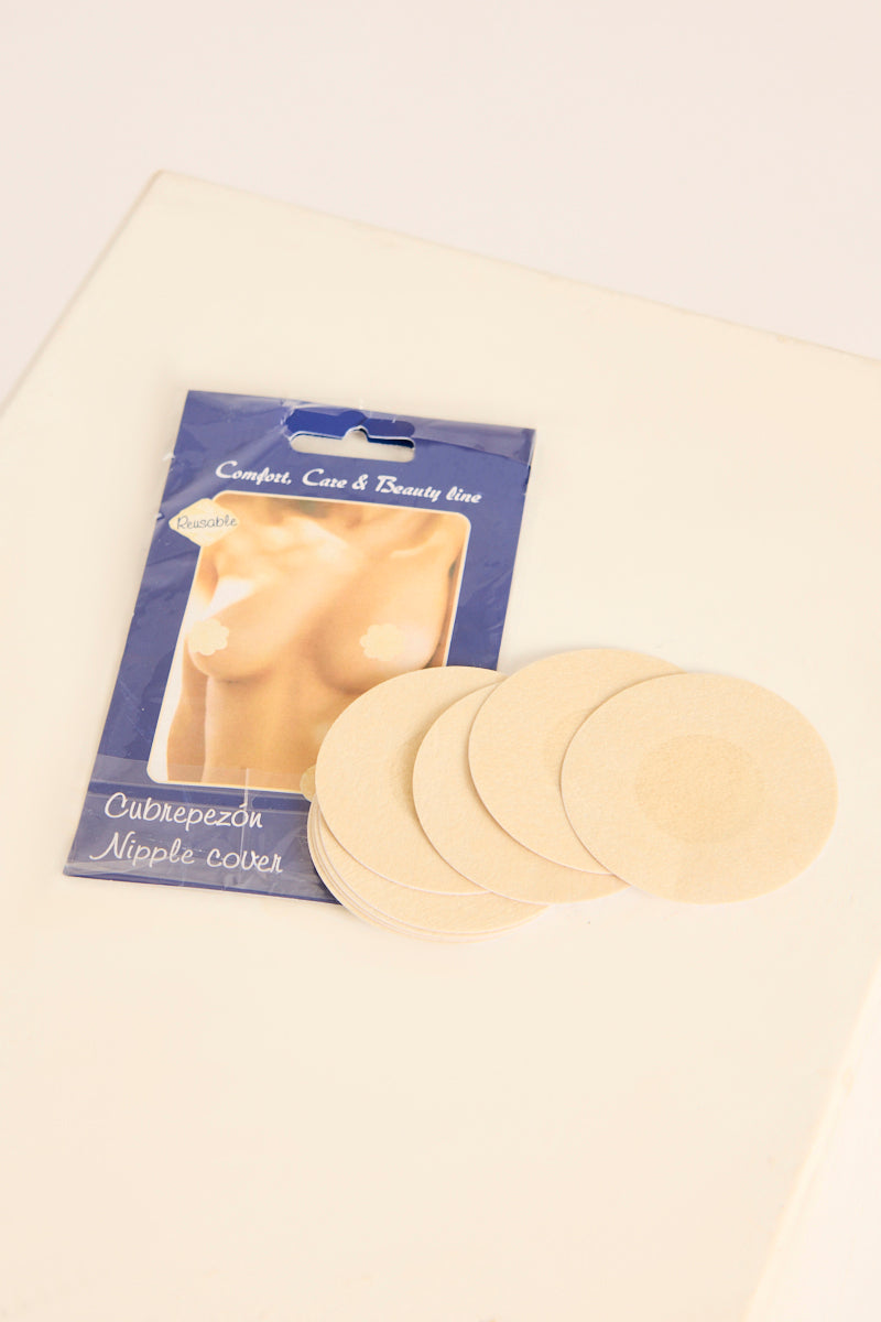 Nude Reusable Self Adhesive Nipple Covers Multipack - Nikky
