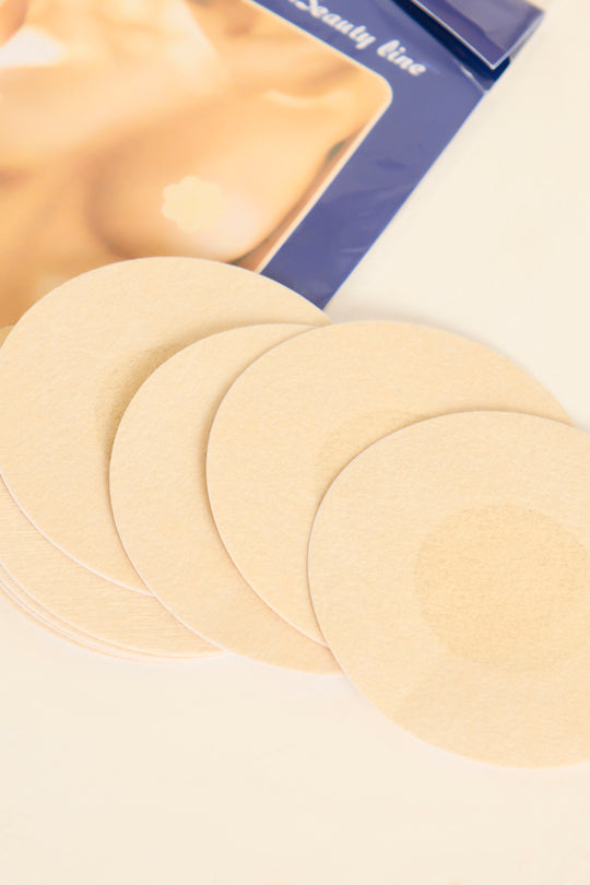Nude Reusable Self Adhesive Nipple Covers Multipack - Nikky