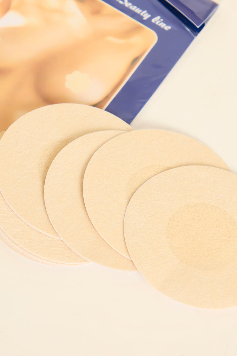 Nude Reusable Self Adhesive Nipple Covers Multipack - Nikky