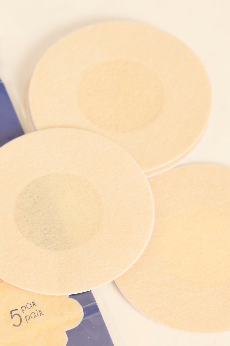 Nude Reusable Self Adhesive Nipple Covers Multipack - Nikky