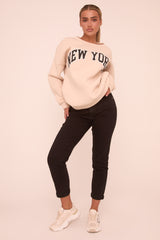 Black High Waist Stretch Turn Up Hem Mom Jeans - Corra