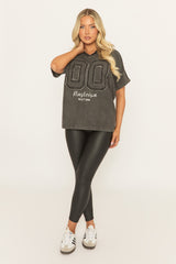 Black PU Leggings - Olivvia