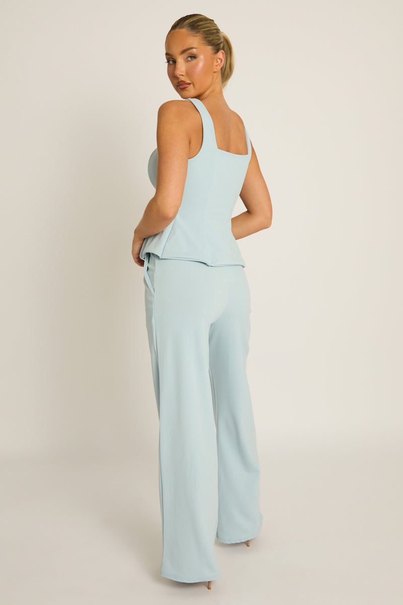 Blue Tailored Waistcoat and Trousers Co-ord Set - Zoella
