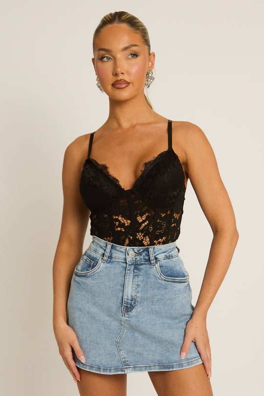 Blue Denim Skort - Trudy