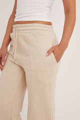 Stone Seam Detail Straight Leg Lounge Trousers - Adora
