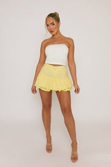 White Basic Bandeau Top - Grazia