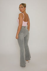 Pink Lace Frill Strap Bodysuit - Nelle