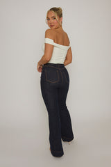 Ivory Cut Out Bandeau Top - Amal