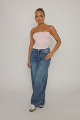 Pink Basic Bandeau Top - Grazia