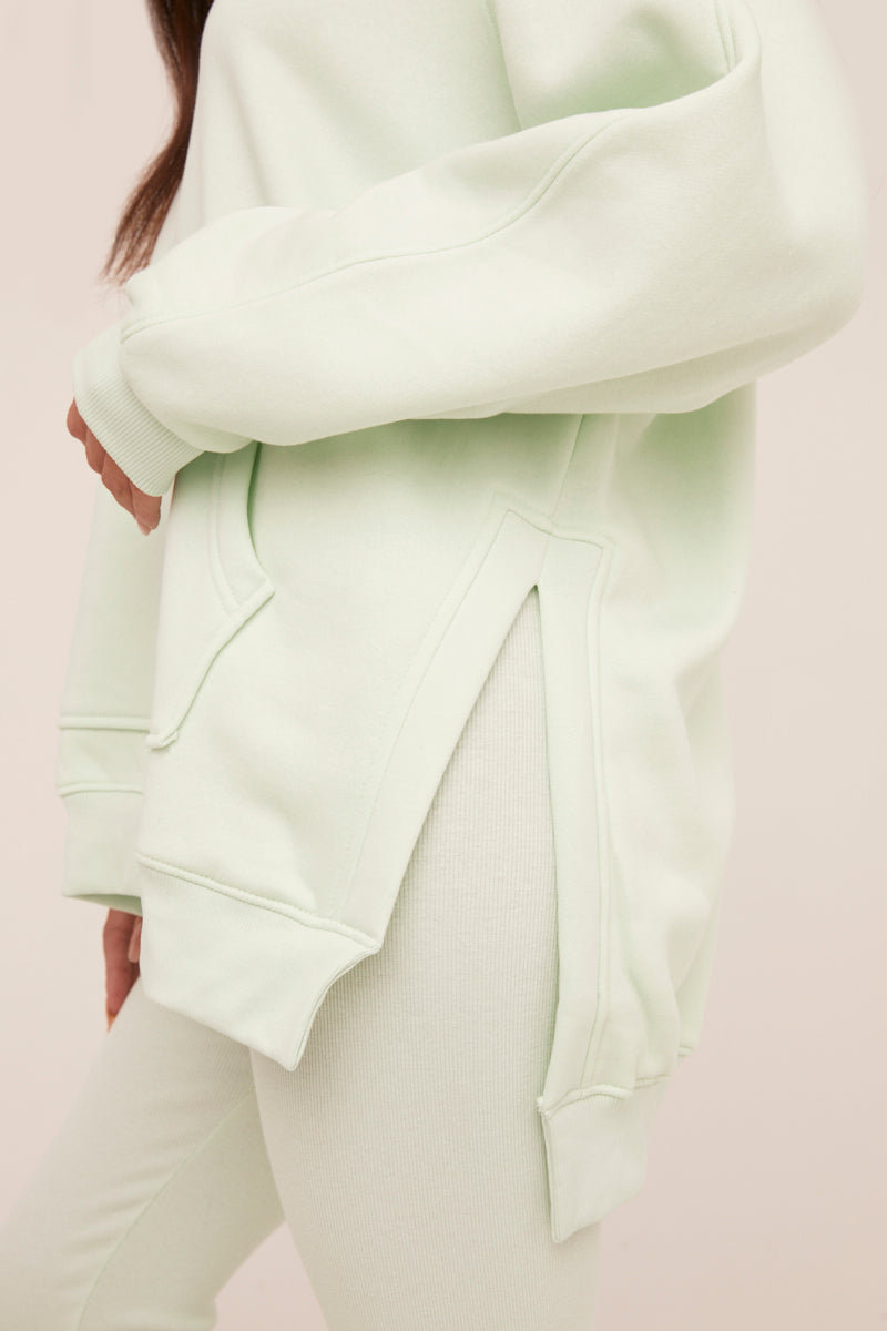 Mint Oversized Hoodie And Leggings Co-ord Set - Renee