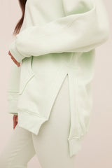 Mint Oversized Hoodie And Leggings Co-ord Set - Renee