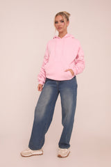 Mid Blue Stretch Balloon Leg Jeans - Lara