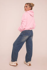 Mid Blue Stretch Balloon Leg Jeans - Lara