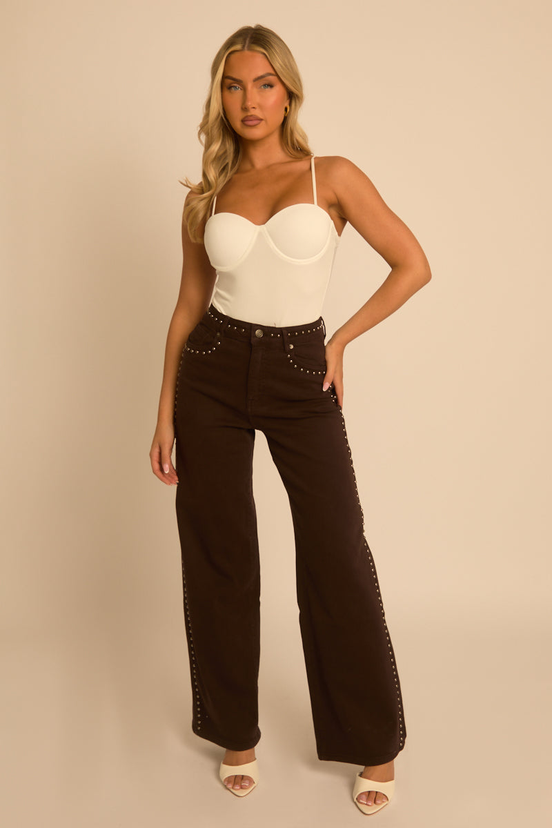 White Sculpting Bodysuit - Atlanta