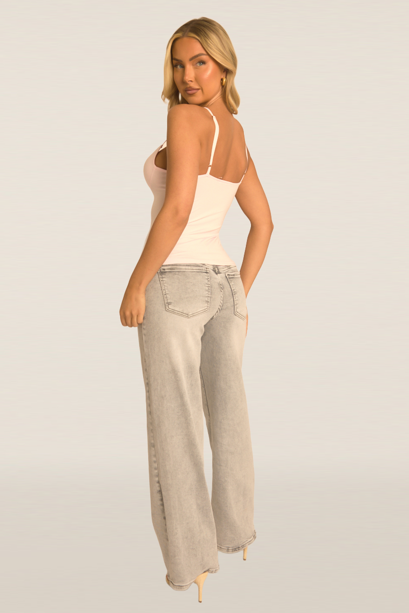 Pink Sculpting Strappy Top - Kelsey