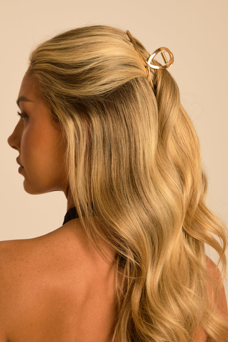 Gold Claw Clips Set Of 3 - Darlie