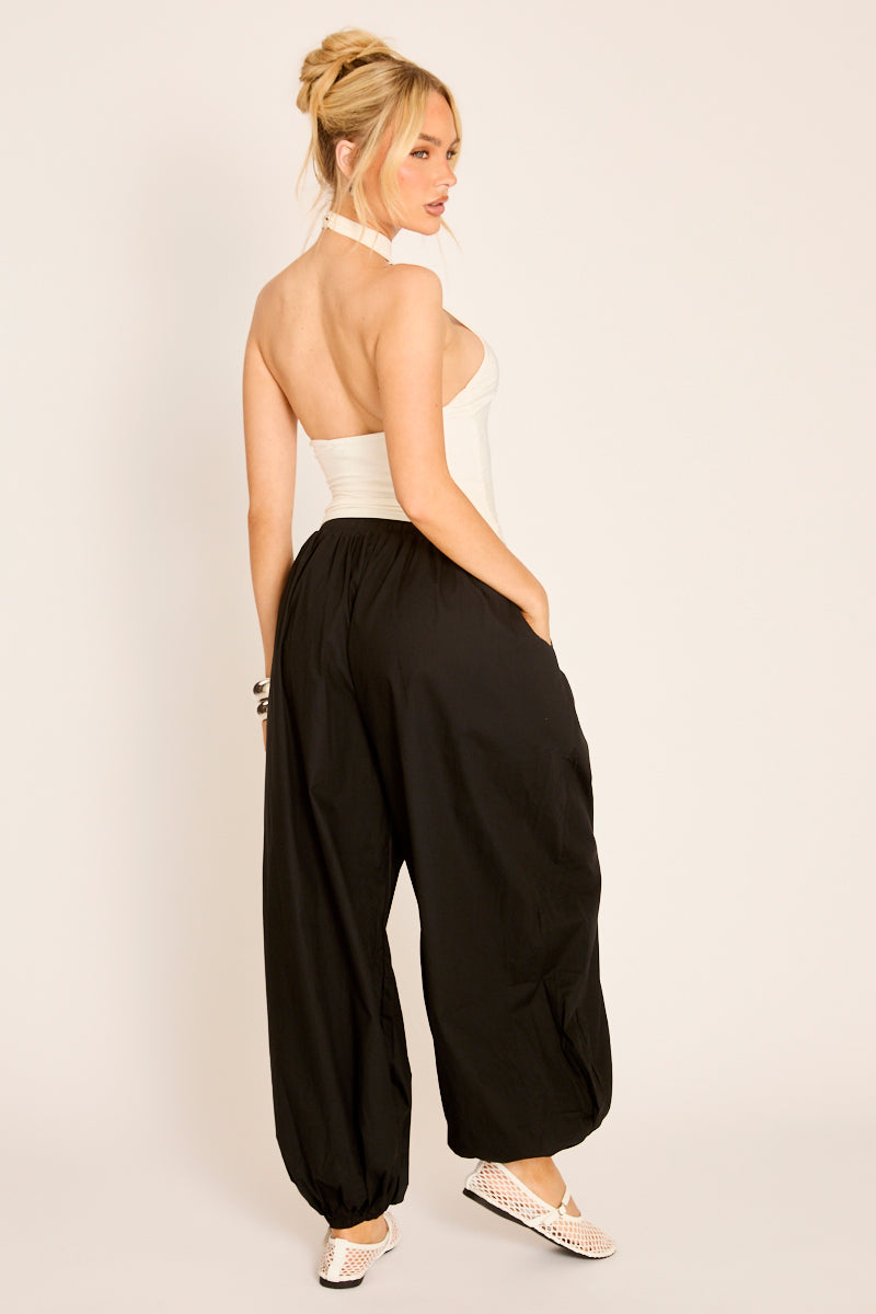 Black Balloon Trouser - Chanice