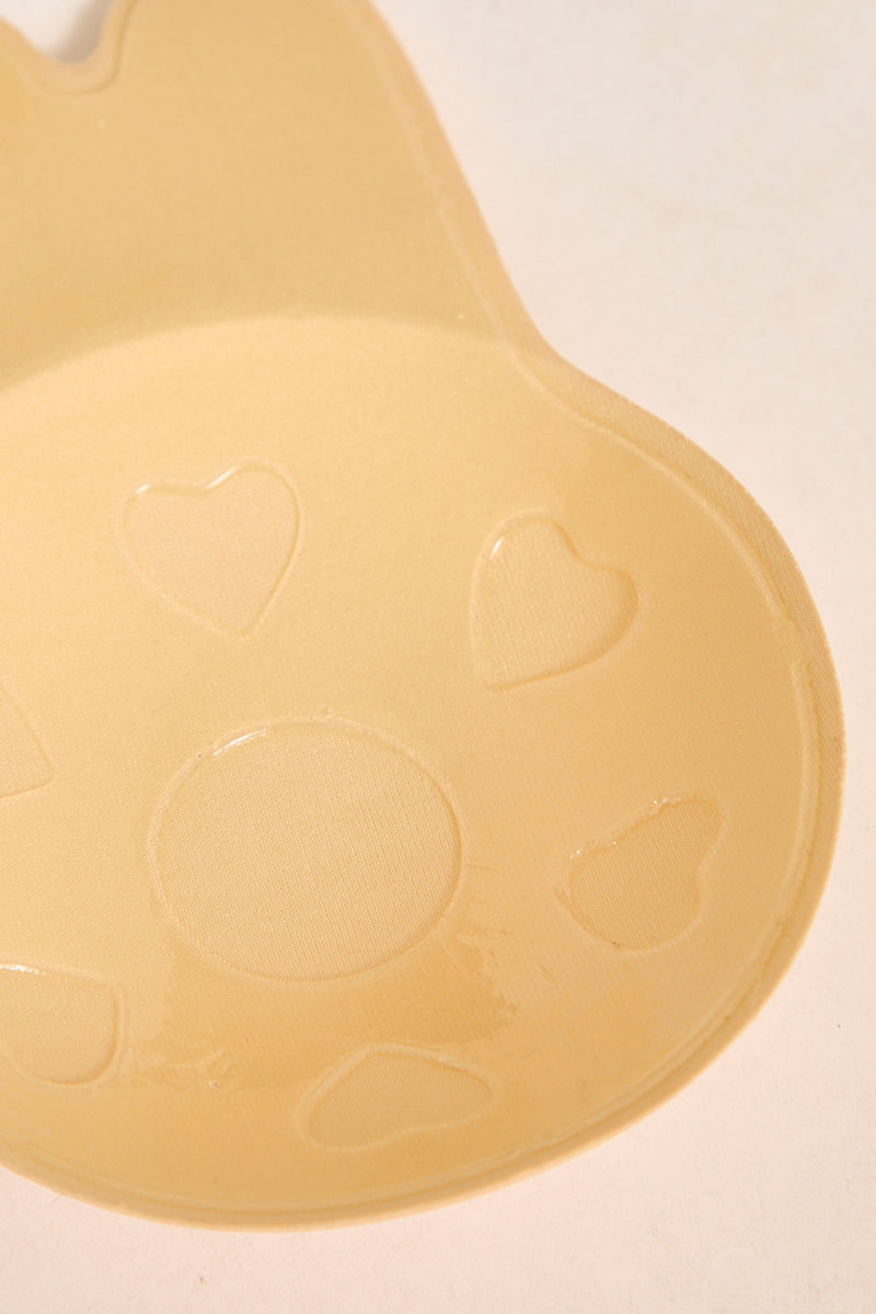 Nude Invisible Push Up Stick On Nipple Covers - Macie