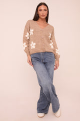 Mid Blue Stretch Wide Leg Denim Jeans - Winona