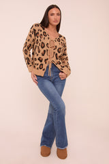 Blue High Waist Kick Flare Frayed Hem Denim Jeans - Aspen