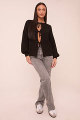 Grey Stretch Mid Waist Straight Leg Denim Jeans - Phoenix