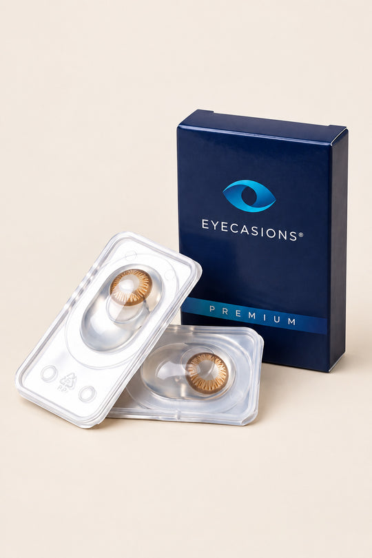 Eyecasions Brown Contact Lenses