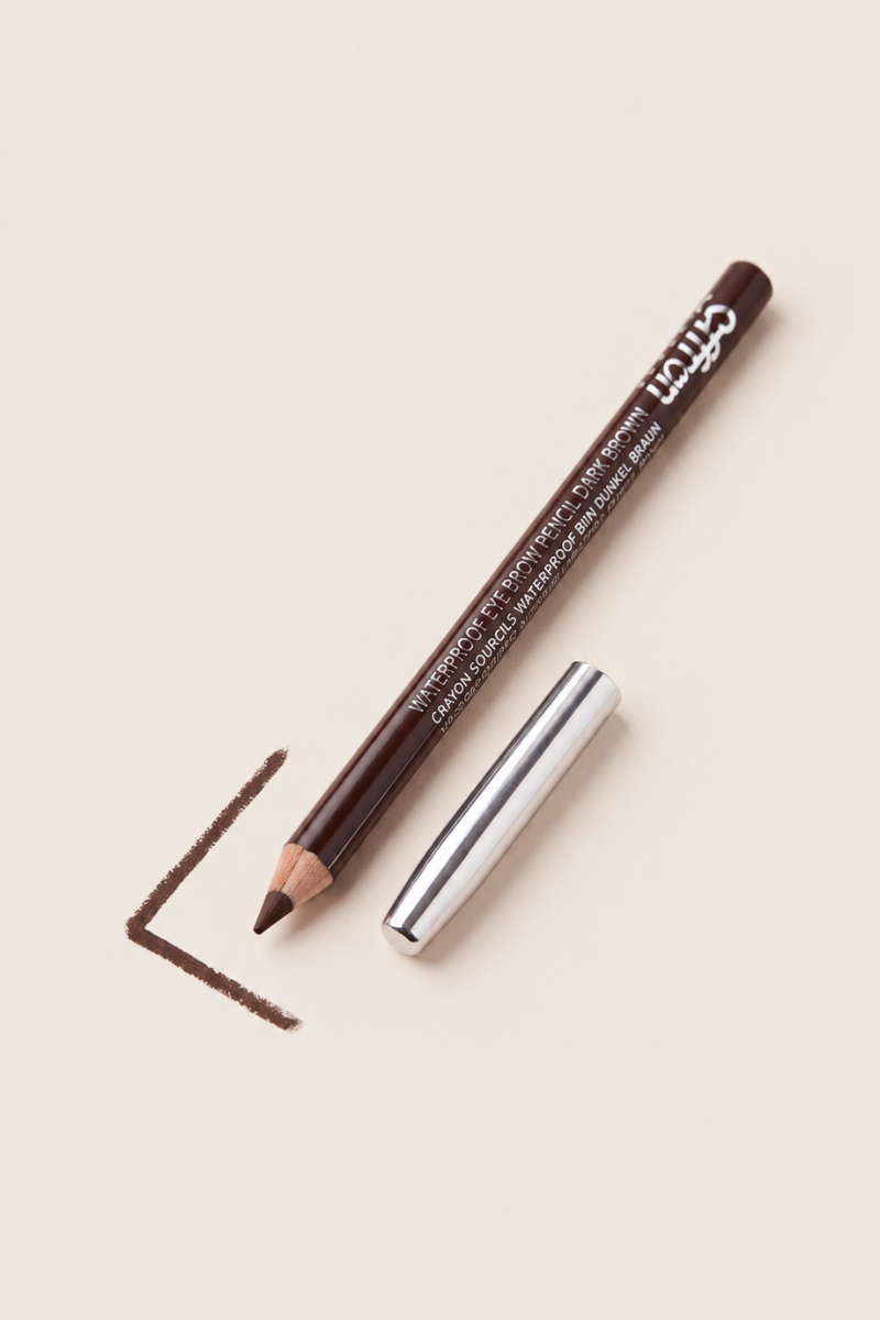 Saffron Dark Brown Waterproof Eyebrow Pencil