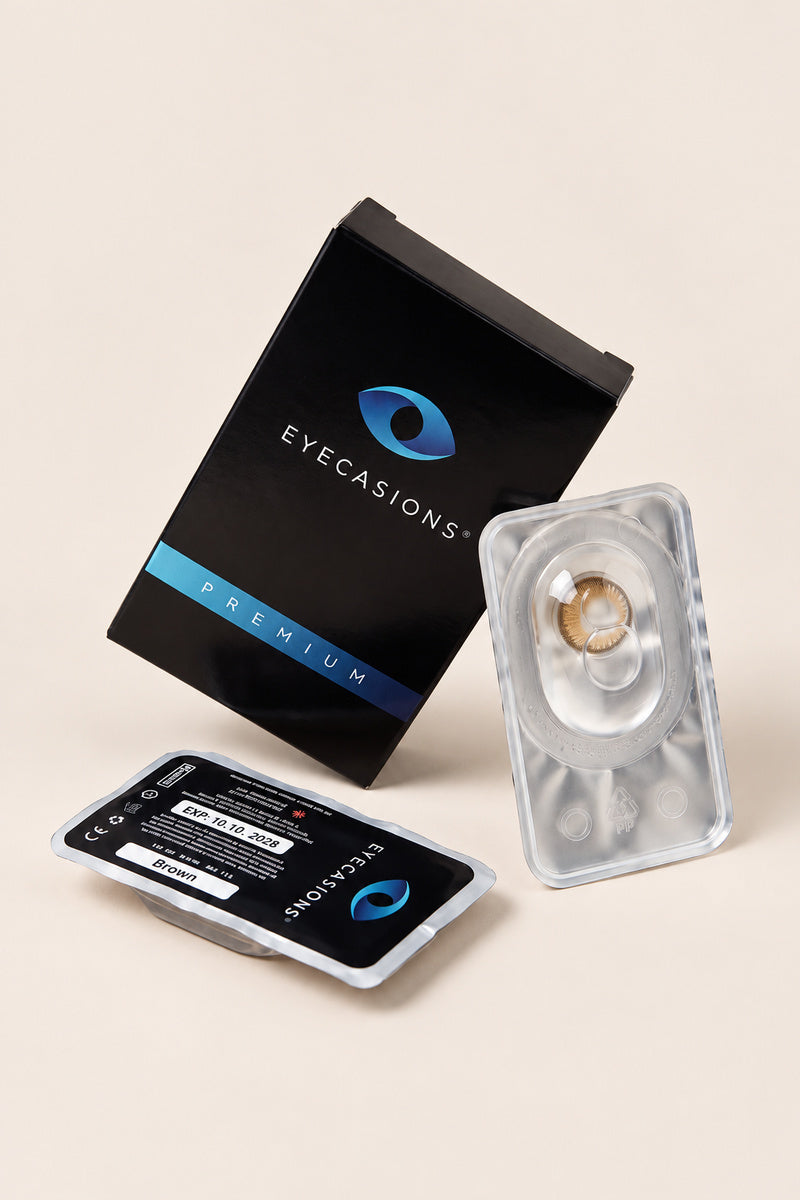 Eyecasions Brown Contact Lenses
