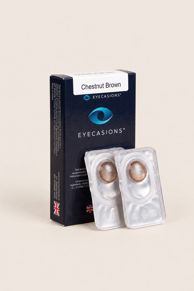 Eyecasions Chestnut Brown Contact Lenses