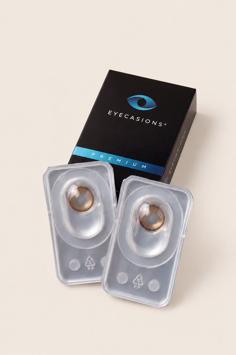 Eyecasions Chestnut Brown Contact Lenses