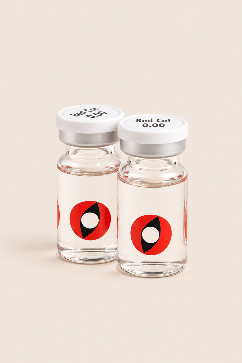 Eyecasions Red Cat Contact Lenses