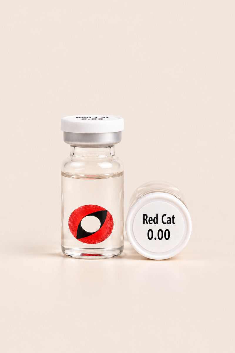 Eyecasions Red Cat Contact Lenses