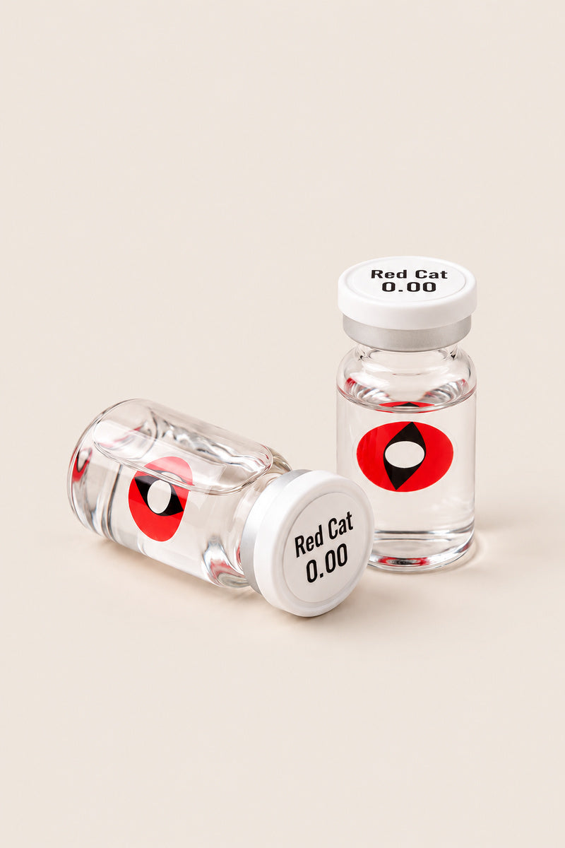 Eyecasions Red Cat Contact Lenses