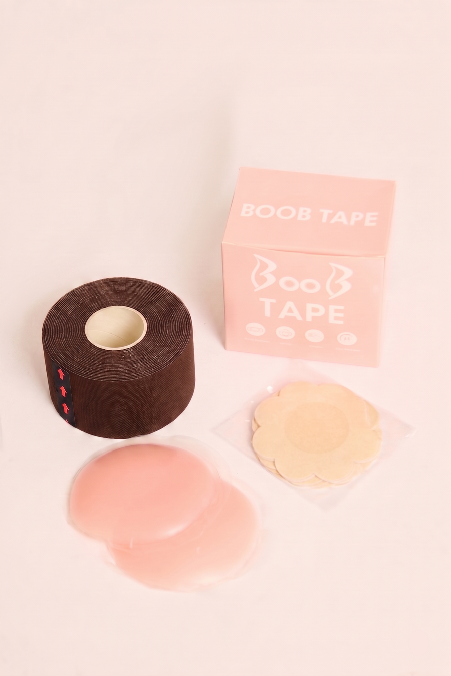 Brown Body Lift Boob Tape - Darlah