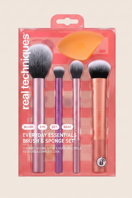Real Techniques Everyday Essentials Makeup Brush Set