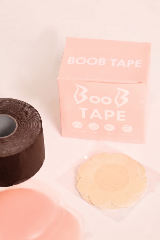 Brown Body Lift Boob Tape - Darlah