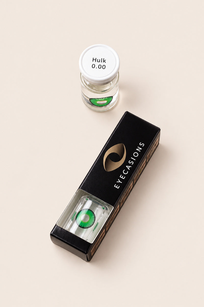 Eyecasions Hullk Contact Lenses