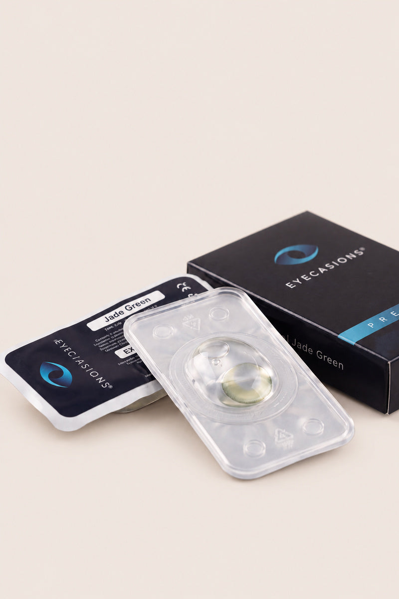 Eyecasions Jade Green Contact Lenses
