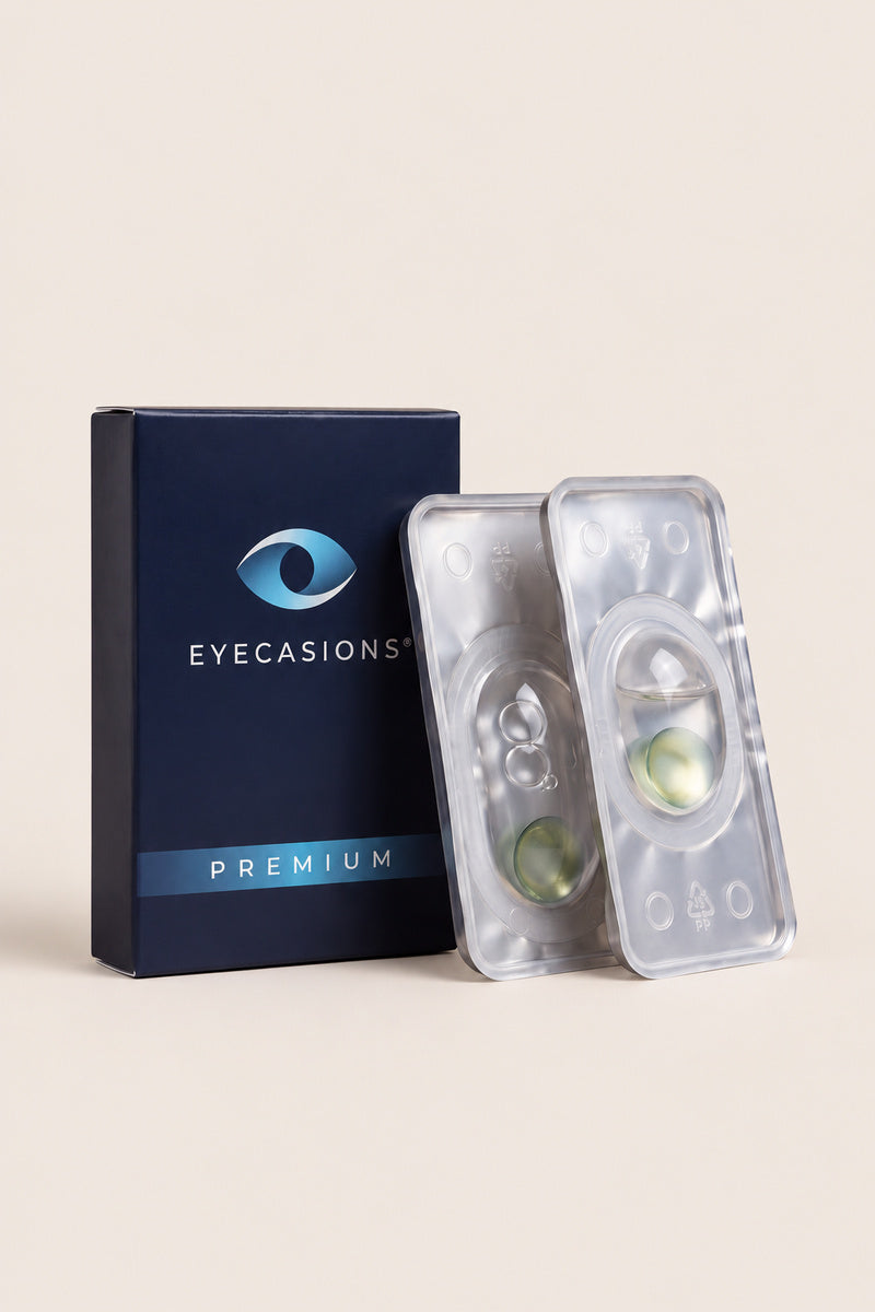 Eyecasions Jade Green Contact Lenses