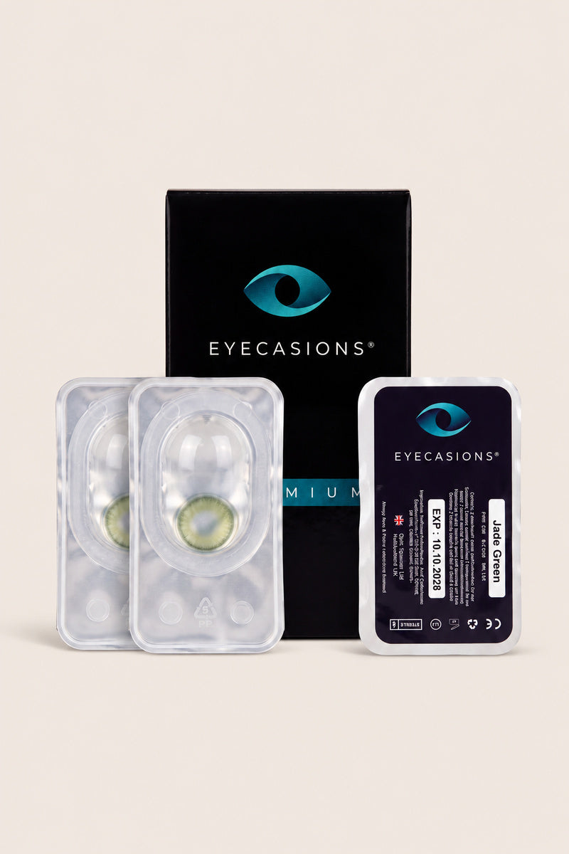 Eyecasions Jade Green Contact Lenses