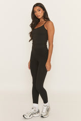 Black Energise Activewear Leggings - Treya