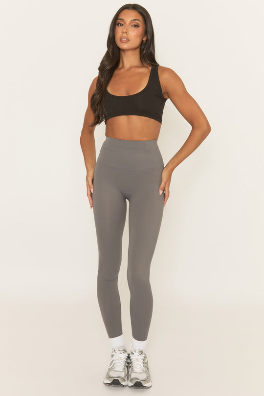 Grey Energise Activewear Leggings - Treya