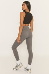 Grey Energise Activewear Leggings - Treya