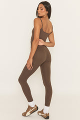 Chocolate Active Strappy Top - Elore