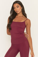 Wine Active Strappy Top - Elore
