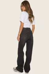 White Short Sleeve Cinched Waist T-Shirt - Hilde