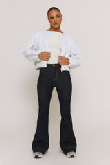 Indigo Stretch Flared Leg Jeans - Briani